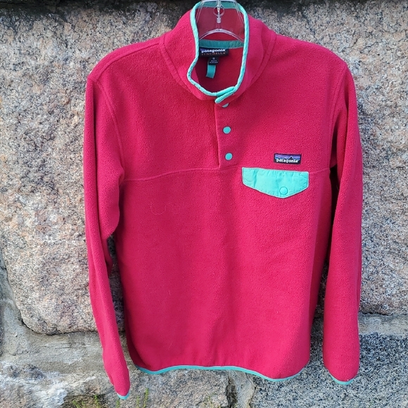 Patagonia Jackets & Blazers - Patagonia Synchilla Snap-T Fleece Pullover In Portofino Pink Medium